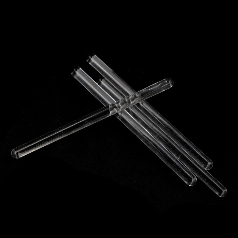 4pcs/lot Transparent Stir Glass Stirring Rod Laboratory Tool 6*100mm Lab Use