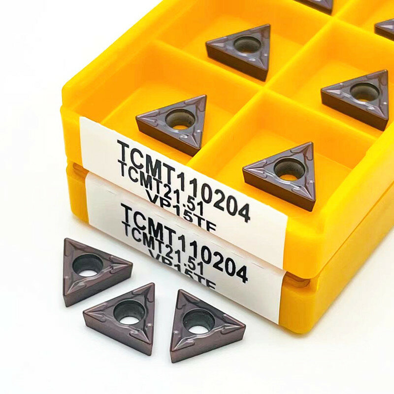 Carbide TCMT110204 VP15TF TCMT110204 VP15TF External turning tool CNC turning insert TCMT 110204 cutting tool