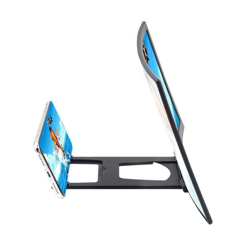 스마트 폰 스탠드에 대 한 3D 휴대 전화 화면 돋보기 HD 비디오 증폭기 휴대 전화 브래킷 장착