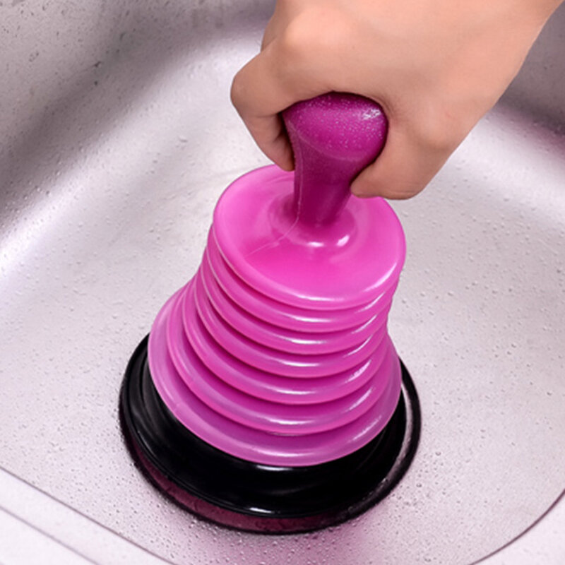 Removal Tool Real Drain Cleaners Wholesale Household Powerful Sink Pipe Pipeline Dredge Suction Cup Toilet Plungers