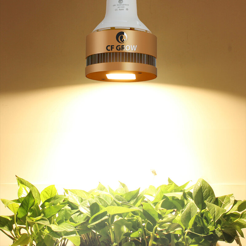 Bombilla LED COB de espectro completo para cultivo de plantas de interior, luz de crecimiento de plantas con disipación de calor, 150 V, 110V, 220 W, para invernadero y jardín