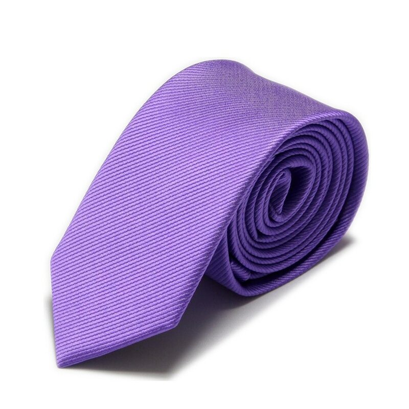 2019 moda solidna slim krawaty różowy neck skinny krawaty dla mężczyzn 6cm szerokość krawat