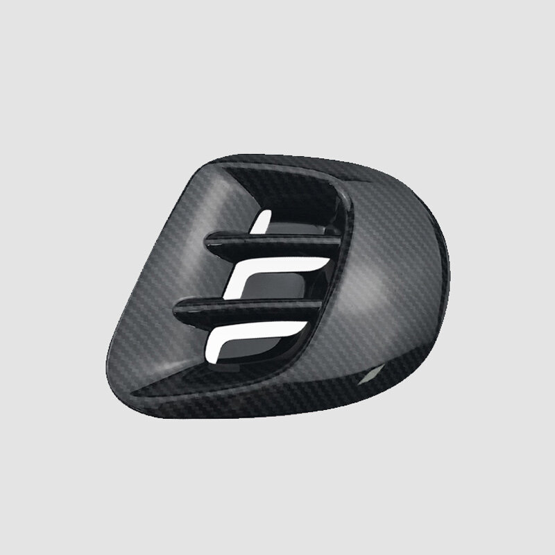 Cadre de Protection de sortie d'air arrière ABS 3D, couverture décorative pour Smart Fortwo 453, accessoires de style