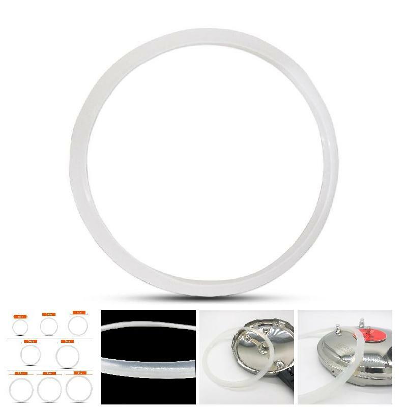 White Silicone Rubber Gasket Sealing Ring, Panela de Pressão Seal Ring, Cozinha Cozinhar Ferramenta, 18 cm, 20 cm, 22 cm, 24 cm, 26 cm, 28 cm, 32cm