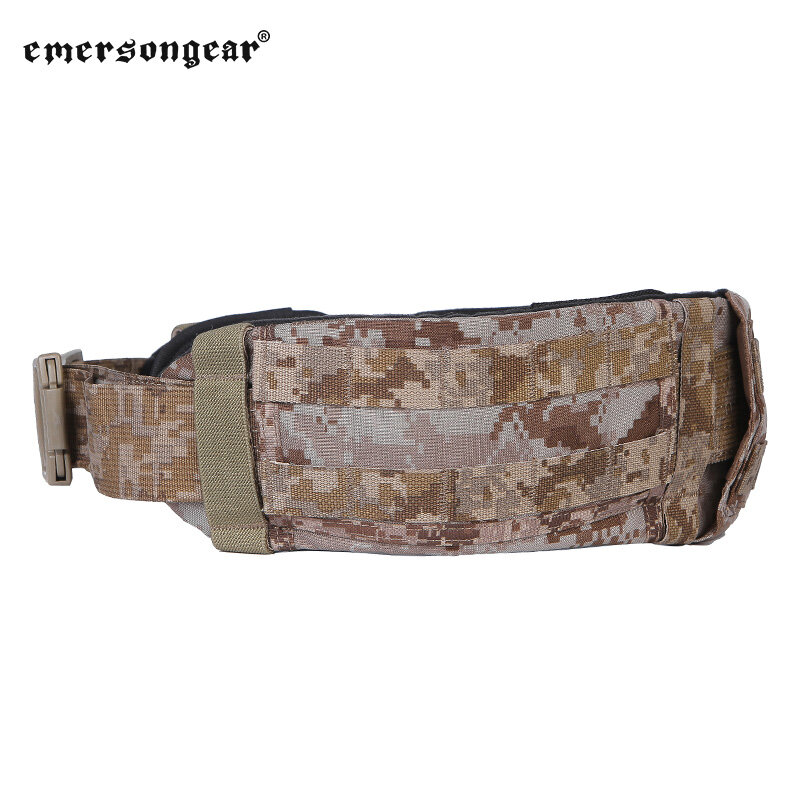Emersongear-cinturón táctico de bajo perfil para AVS, correa de cintura MOLLE, cinturilla acolchada de alta resistencia, nailon, deporte, Airsoft, caza, senderismo