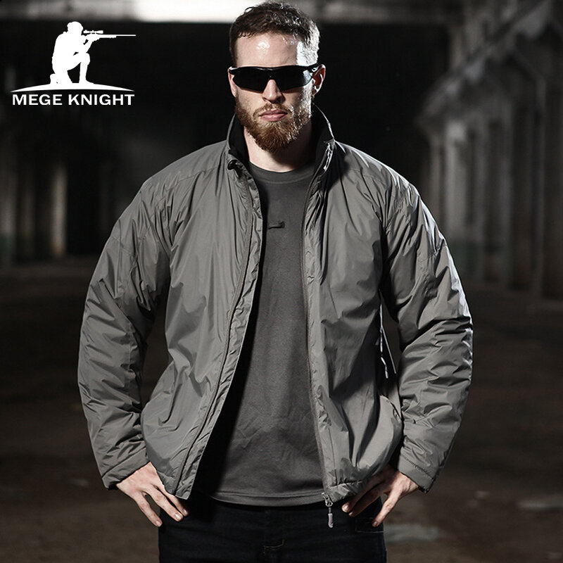 Mege Tactical Jacket Autumn Winter Men Parka Military Windbreaker Coat Male Workwear US Army Combat Clothing Lightweight Warm