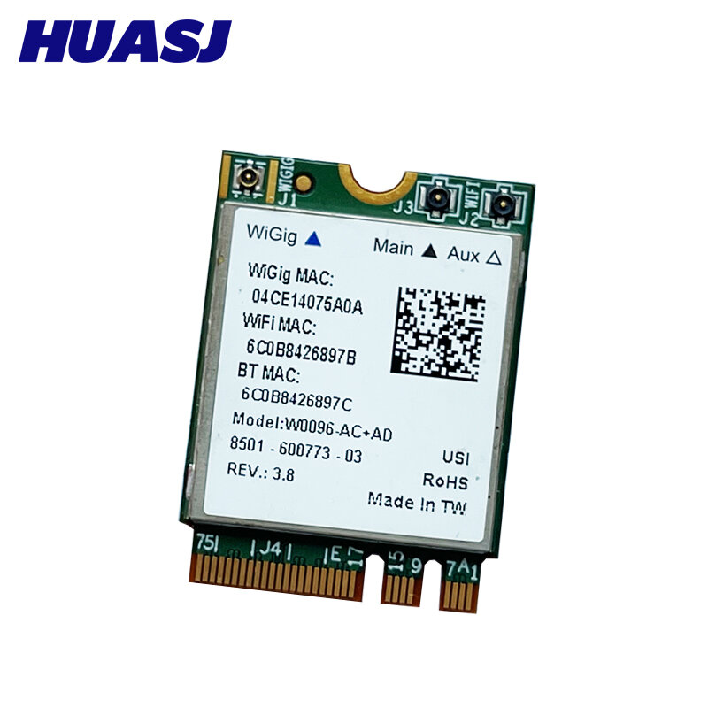 HUASJ Atheros QCA9008-TBD1 무선 AC + AD BT 4.1 WIFI 모듈 2.4G/5G 듀얼 밴드 WIFI 카드 867Mbps