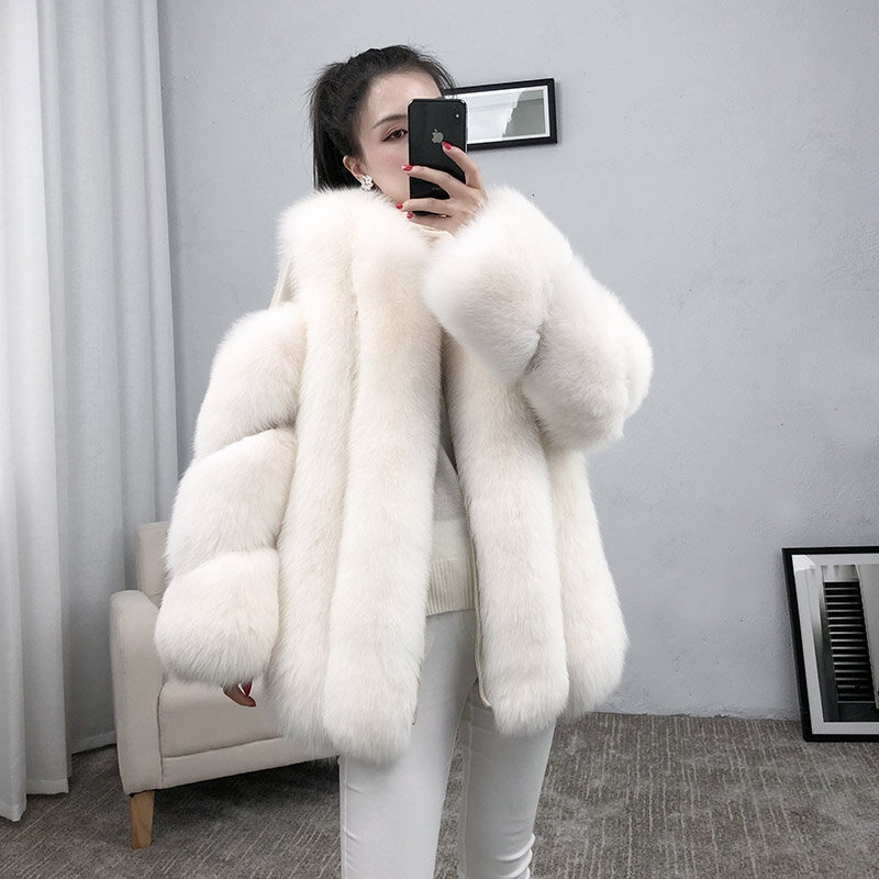 Manteau d'hiver en fourrure véritable pour dames et femmes, torche amovible, offre spéciale, 2020