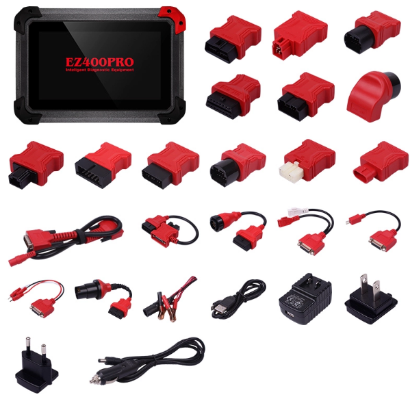 100% Original XTOOL EZ400 PRO Tablet Diagnostic Tool Support Airbag Reset, Key Program Dashboard