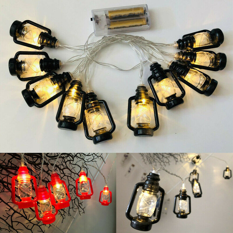 10 LED Luzes De Fadas Luzes Da Corda Da Lanterna Islam Ramadan e Decorações