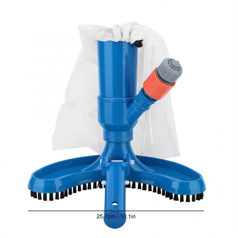 Mini Jet Swimming Pool Vacuum Cleaner Floating Objects Cleaning Tools Suction Head Pond Fountain Vacuum Brush Cleaner