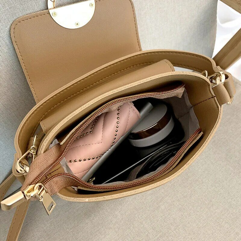 2020 Summer Small Straw Bucket Bags For Women Crossbody Bags For Wild Female Handbags fashion ins Lady Shoulder Messenger Bag