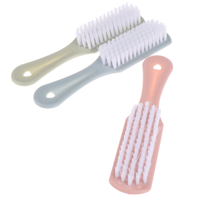 1PCS Plastic Shoes Brush Household Washing Clothes Brush Tool Cleaning Brush 17*3.5*8.5cm Random Color