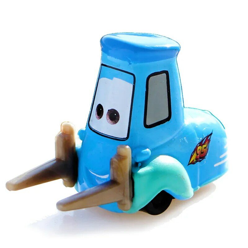 Carrinhos modelo Carros da Disney Pixar, 1:55, para crianças, brinquedos em liga metálica das personagens Relâmpago McQueen, Mate, Jackson Storm, Cruz Ramirez, presentes infantis de natal para meninos