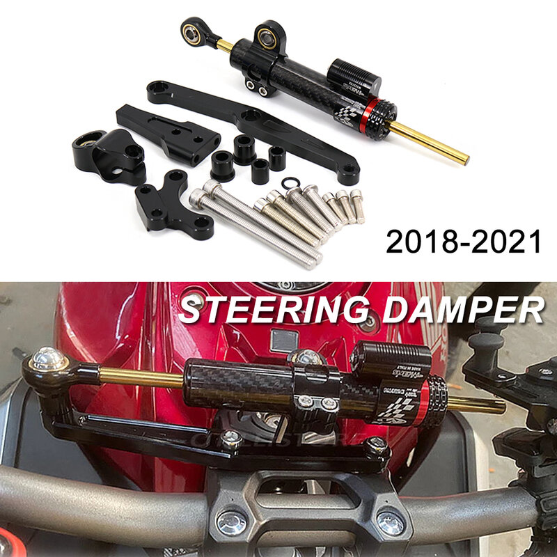 Untuk CB650R Kit Braket Dudukan Peredam Penstabil Kemudi Motor untuk Honda CB650R CB 650 R 2018 2019 2020 2021
