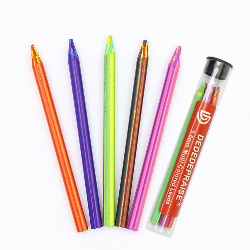 기계식 자동 연필 및 숯 흑연 연필, 스케치 드로잉 리드 코어, 5.6mm, 소프트 미디엄 하드 HB 2B 4B 6B 8B 14B