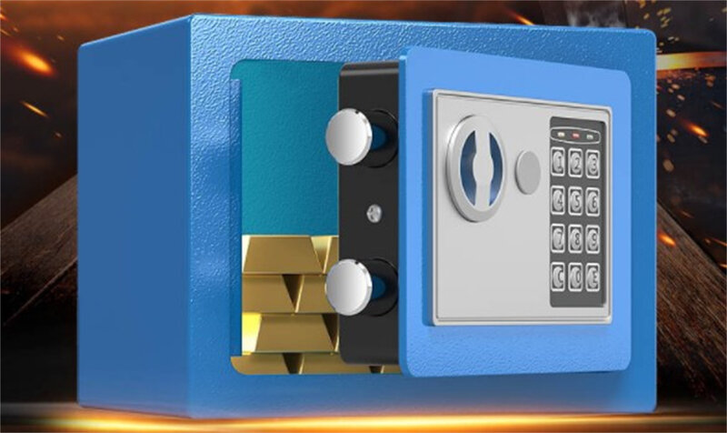 Cassetta di sicurezza 17E salvadanaio salvadanaio Mini scatola di immagazzinaggio armadio per monete
