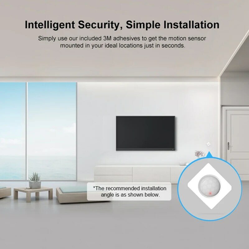 SONOFF SNZB-03 Zigbee 3.0 PiR Sensor gerak, Kit pelindung keamanan rumah pintar bekerja dengan Alexa Google Home