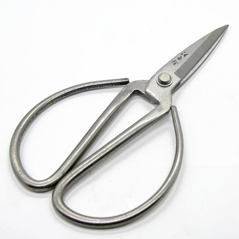 free shipping 168mm stainless steel bonsai scissors durable household trimmer