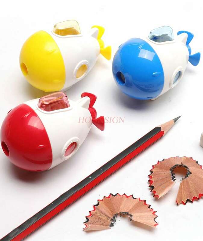 Mini afilador de lápices para niños, Manual, giro Manual