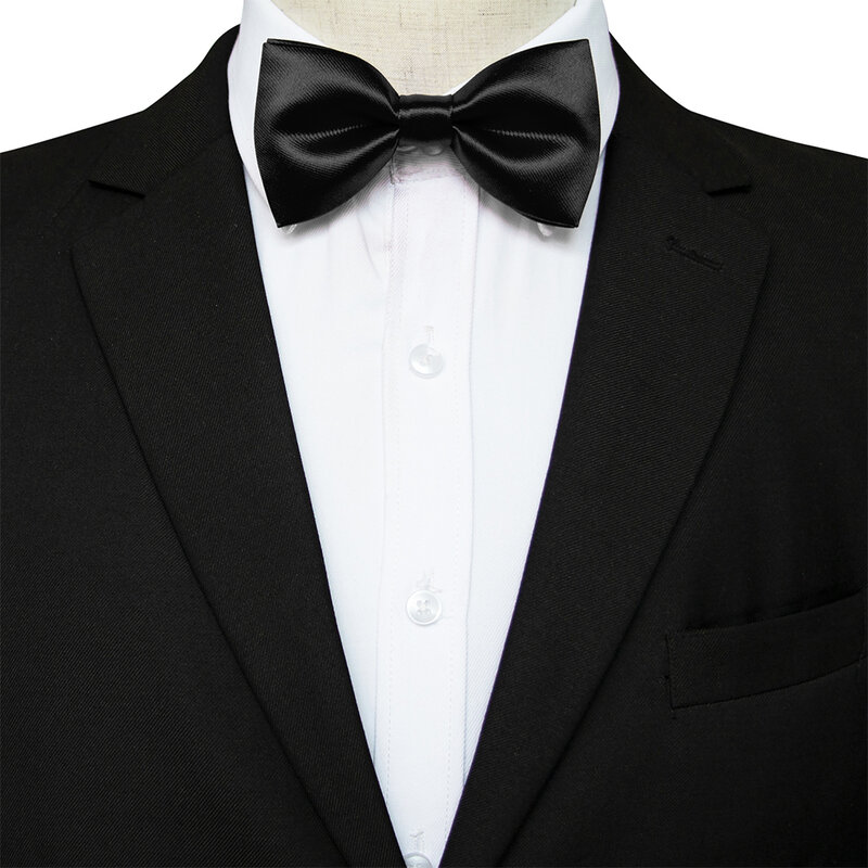 JEMYGINS رجل الأطفال ربطة القوس فيونكة بلون عالية الجودة فراشة عقدة أحمر أسود ربطة العنق ل حفل زفاف هدايا الأعمال العلاقات