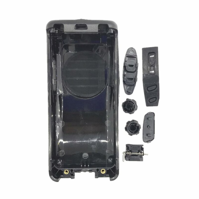 Kit de carcasa frontal para walkie-talkie Kenwood NX340 NX240, accesorios de Radio, carcasa, perilla de canal de volumen, nuevo