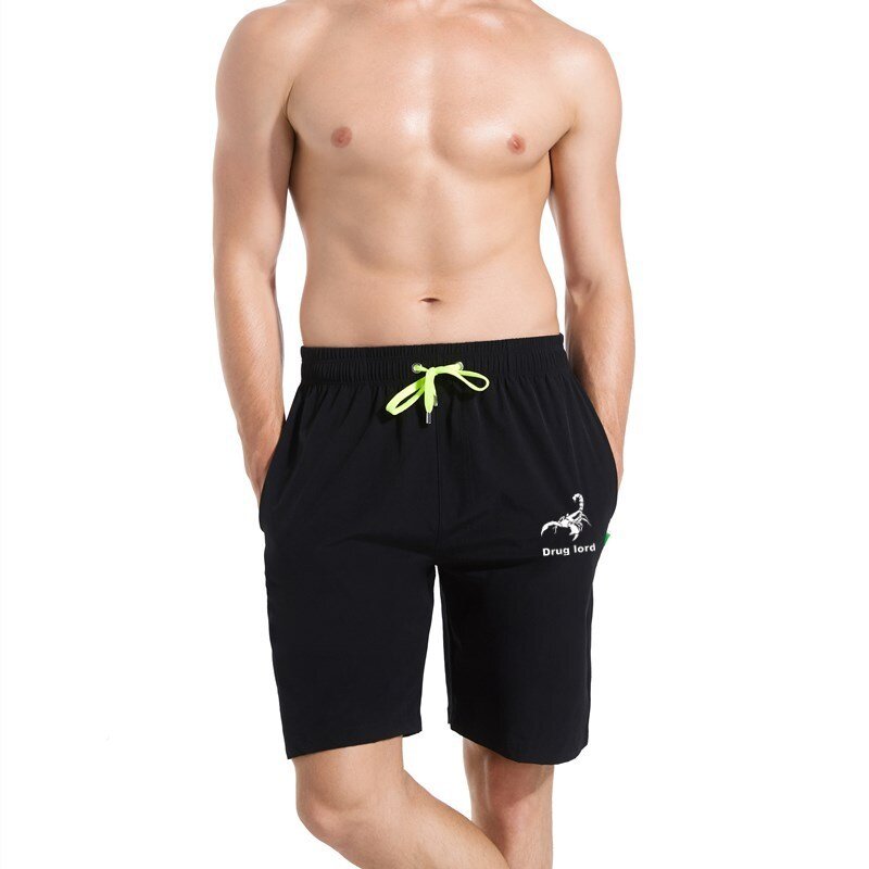 Pantalones cortos deportivos para hombre, moda informal, para la playa, primavera y verano, 2022