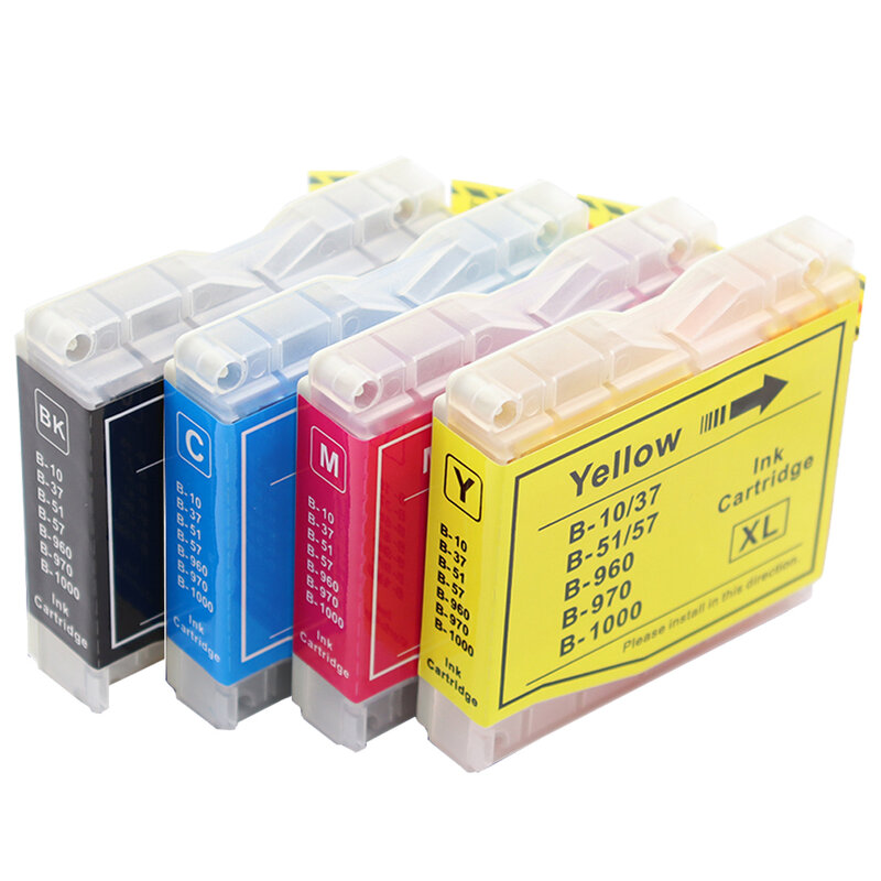 HS For Brother Ink Cartridge LC1000 LC970 LC-960 DCP-130C,DCP-353C,DCP-357C,DCP-540CN,DCP-560CN,MFC-440CN,MFC-465CN,MFC-5460CN