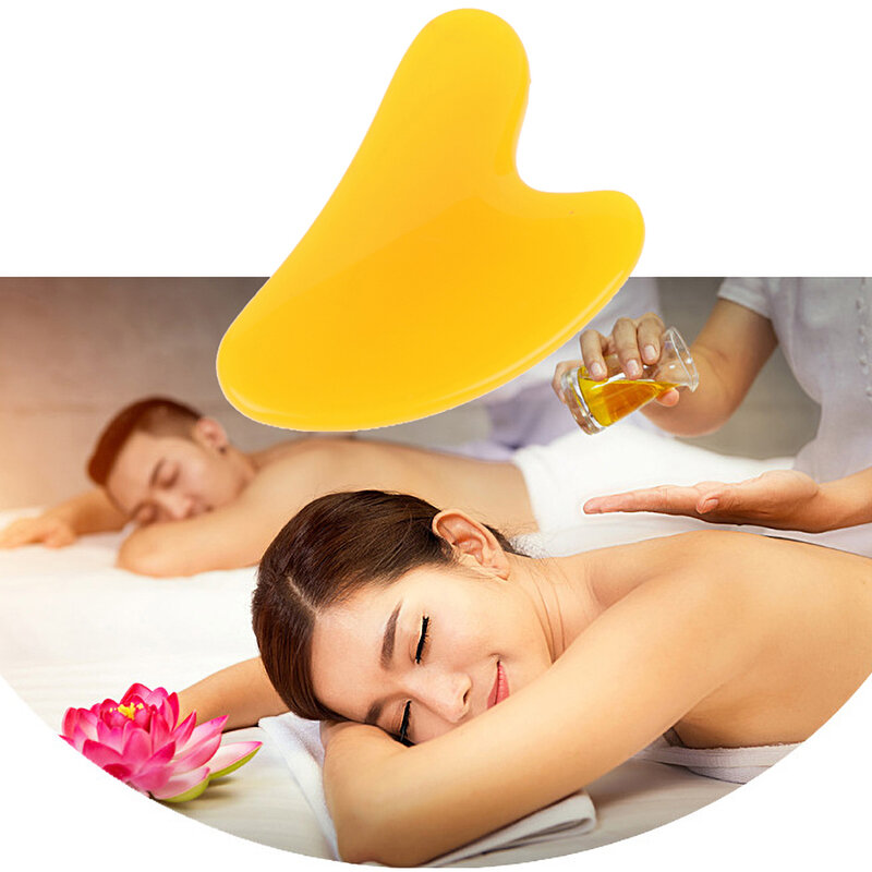1PC Gua Sha raschiante strumento di massaggio corpo massaggiatore bordo SPA raschietto per agopuntura