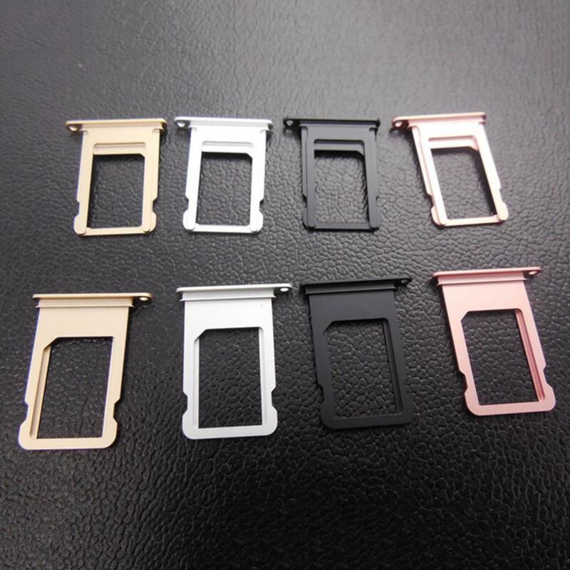 Bandeja de tarjeta SIM para teléfono móvil, piezas de repuesto, soporte de ranura para iPhone 6/6S Plus