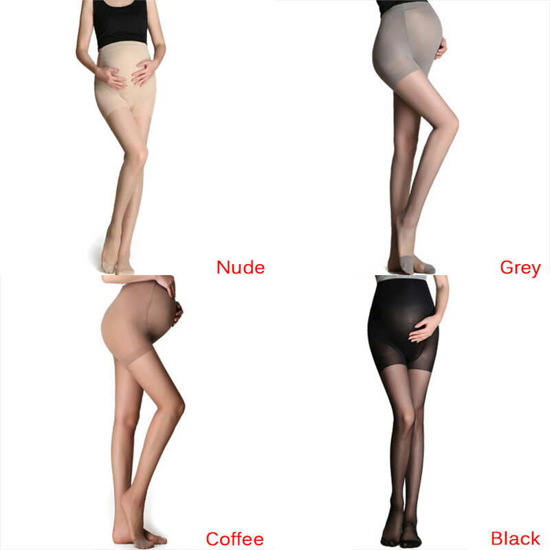 Summer High Elastic Legging Adjustable Maternity Pregnant Women Pregnancy Pantyhose Ultra ThinTights Stockings