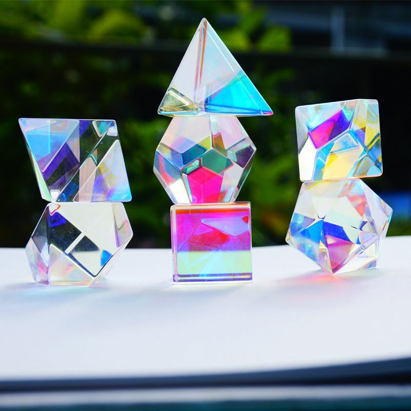 Cube Optical Prisma Photography с шестигранной призмой, домашнее украшение, призма, стеклянный оптический куб