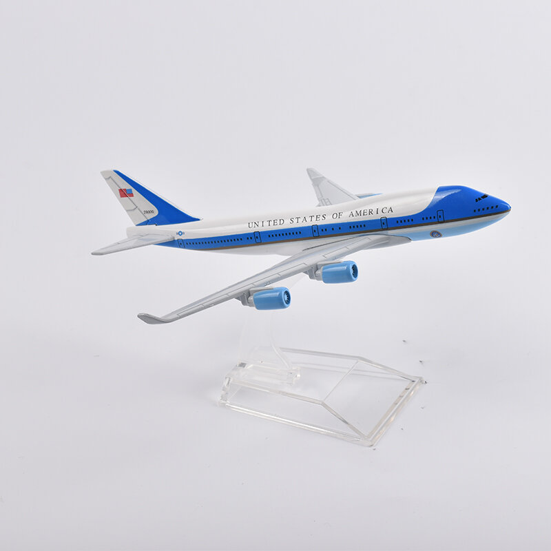 Джейсон пачка 16 см США Боинг 747 модель самолета модели самолета из литого металла масштаб 1/400 Прямая поставка
