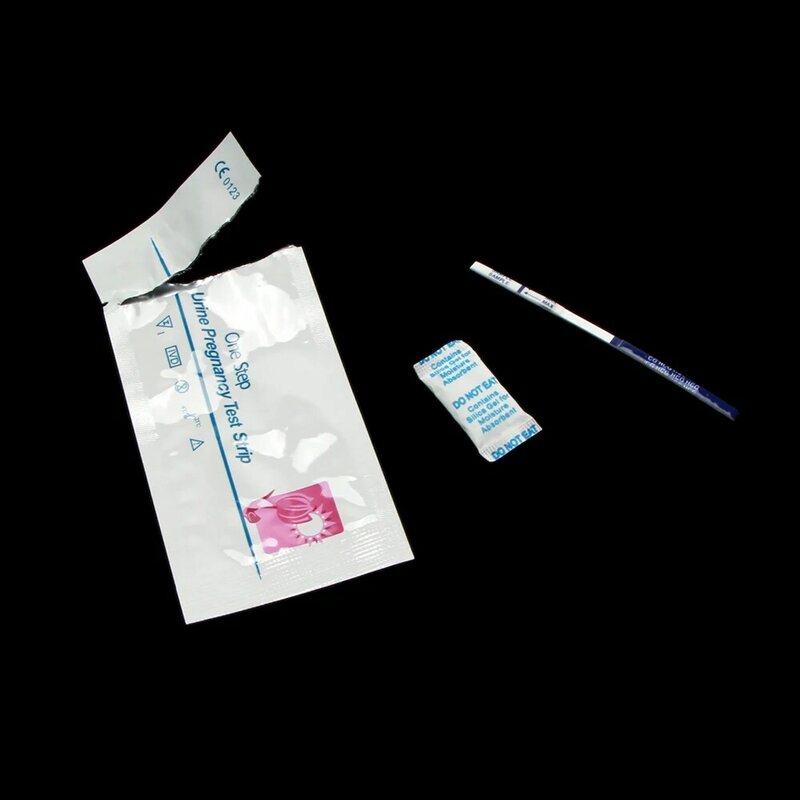 10 pcs 가정용 테스트 스트립 표시기 타액 검사 용 LH 테스트 용지 소변 측정 조기 임신 고정밀