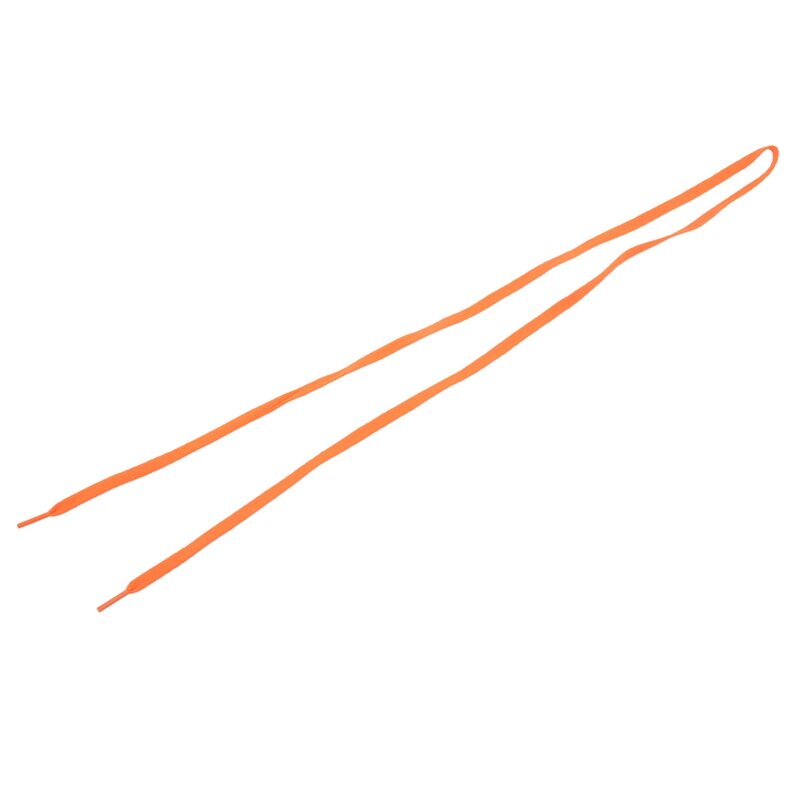 Wymiana trenerów 8mm szeroka pomarańczowa płaska sznurkowa para sznurowadeł