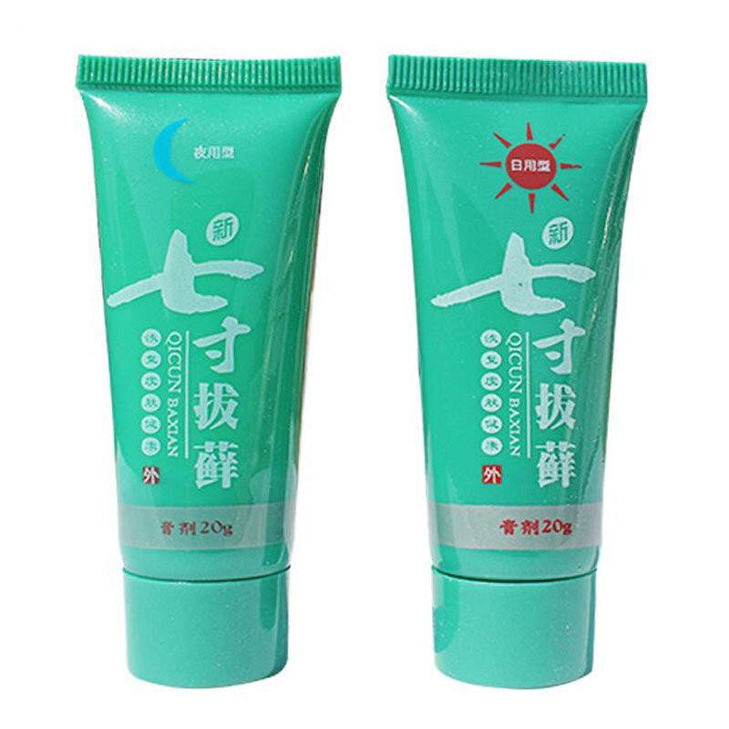 Qicun Baxian สมุนไพรจีน Day & Night Body Psoriasis Cream โรคผิวหนัง Eczematoid กลากครีมโรคสะเก็ดเงิน Treatment
