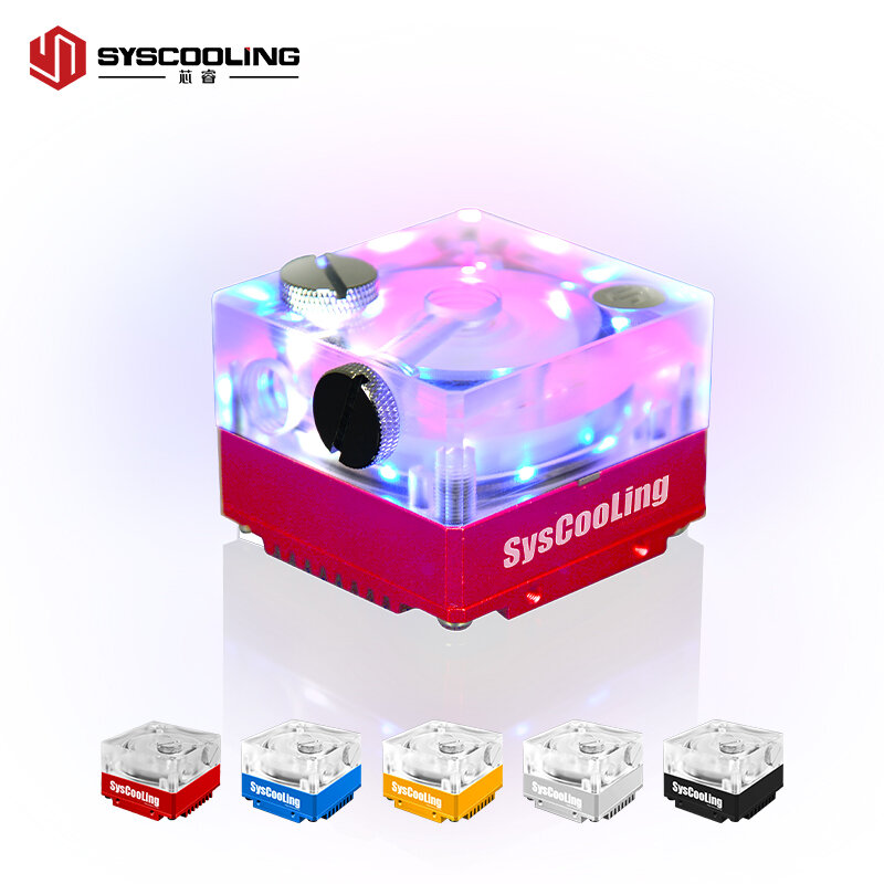 Syscooling PC water cooling kit for AMD AM4 CPU socket liquid cooling 360mm radiator whole set DIY water cooling with RGB lights