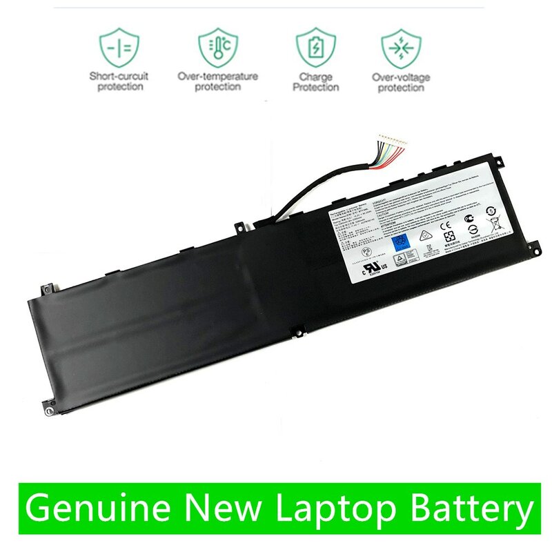 ONEVAN New 15.2V 80.25WH/5380mAh original BTY-M6L Laptop Battery For MSI GS65 8RF 8RE PS42 PS63 MS-16Q3 MS-16Q3
