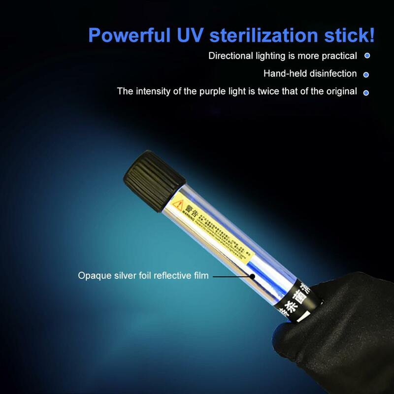 Handheld UV Germicidal Light UVC Sterilizer Kill Dust Mite Eliminator UV quartz lamp For Bedroom /Hospital Lampa bakteriobójcza