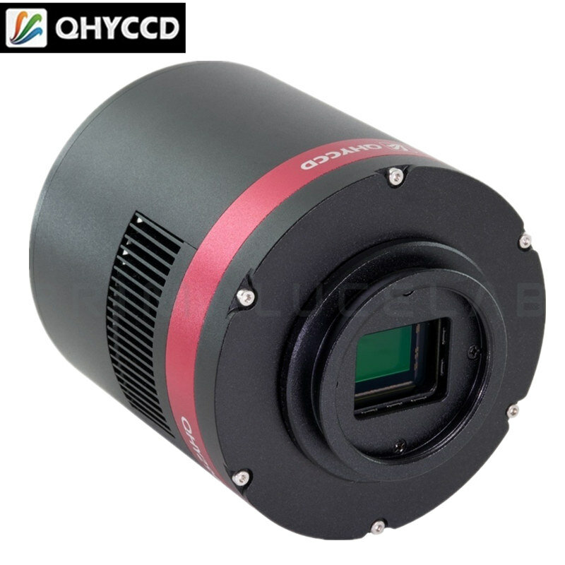 Câmera ccd de resfriamento astronômico qhy294c/visual, câmera com iluminação traseira de 4/3 polegadas, coms profundos, nebulizadora de espaço