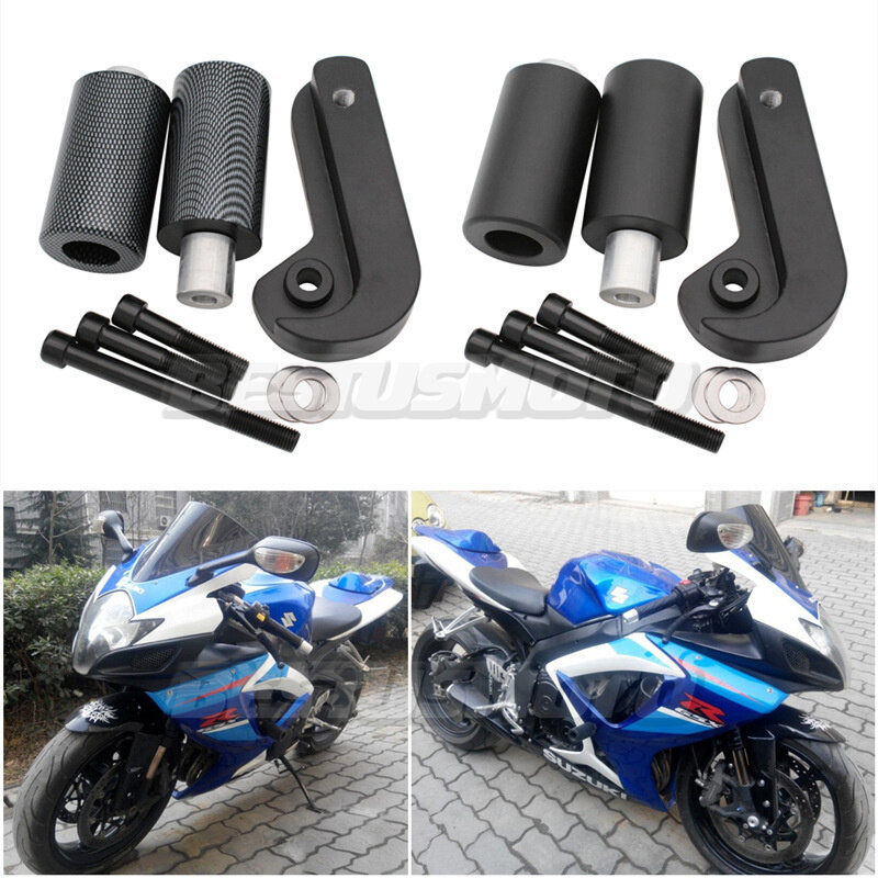 Motorcycle Frame Sliders Crash Falling Protection For Suzuki GSXR GSX-R 600 750 GSXR600 GSXR750 K6 K8 2006-2010 2007 2008 2009