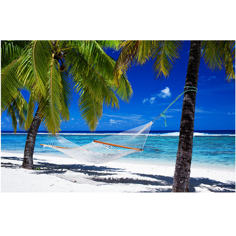 Colorful print Wall Tapestry Beach scenery tapestry M101