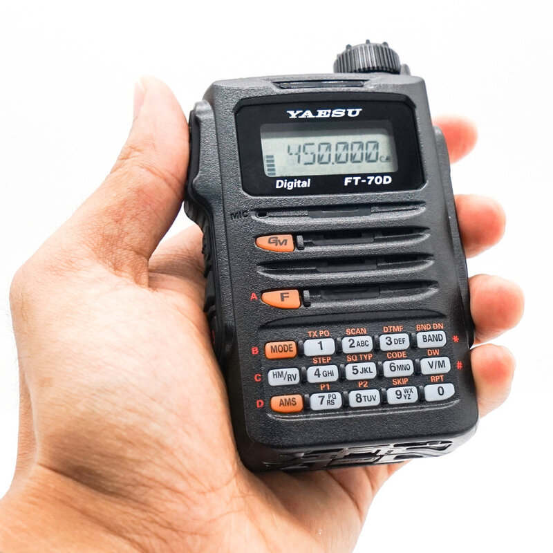 Cyfrowe ręczne walkie-talkie Yaesu FT-70DR 70D C4FM/FM o podwójnej częstotliwości