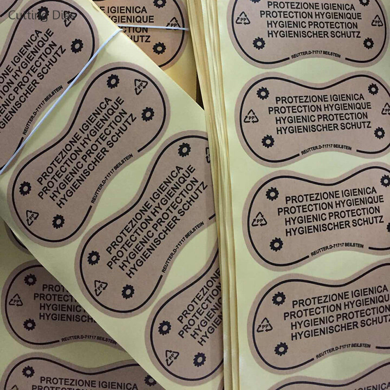 50 teile/los Schutz Hygiene Etikett Klar Band Bademode Dessous Unterwäsche Klebstoff Bikini Versuchen Auf Aufkleber Etiketten Handwerk
