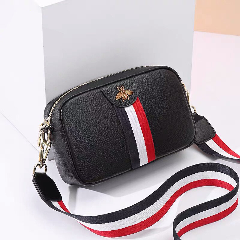 Casual Rectangle Shape Mini Portable Bag PU Leather Phone  Bag new trend Handbag Crossbody Bag