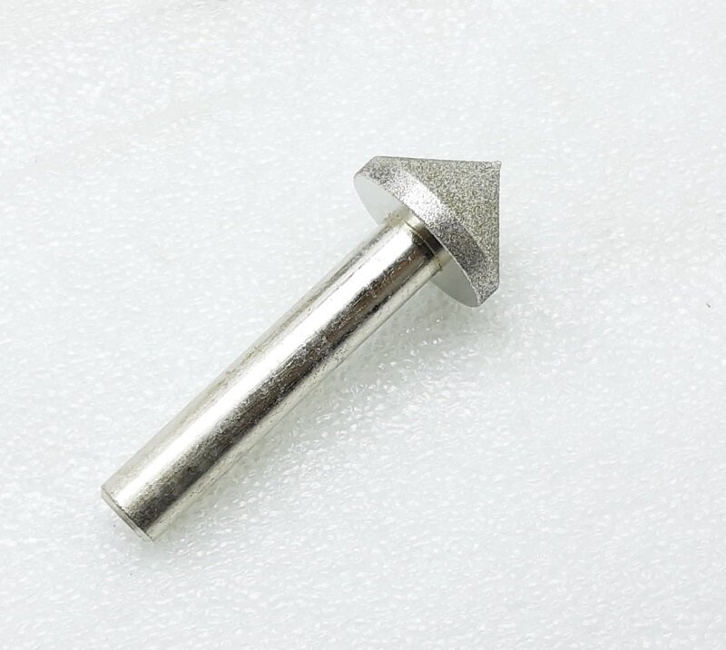 1pcs 180# 90 degrees Electroplated Diamond Sand Cone Shape Countersink Drill Bit 20-60mm for Glass Ceramic tile