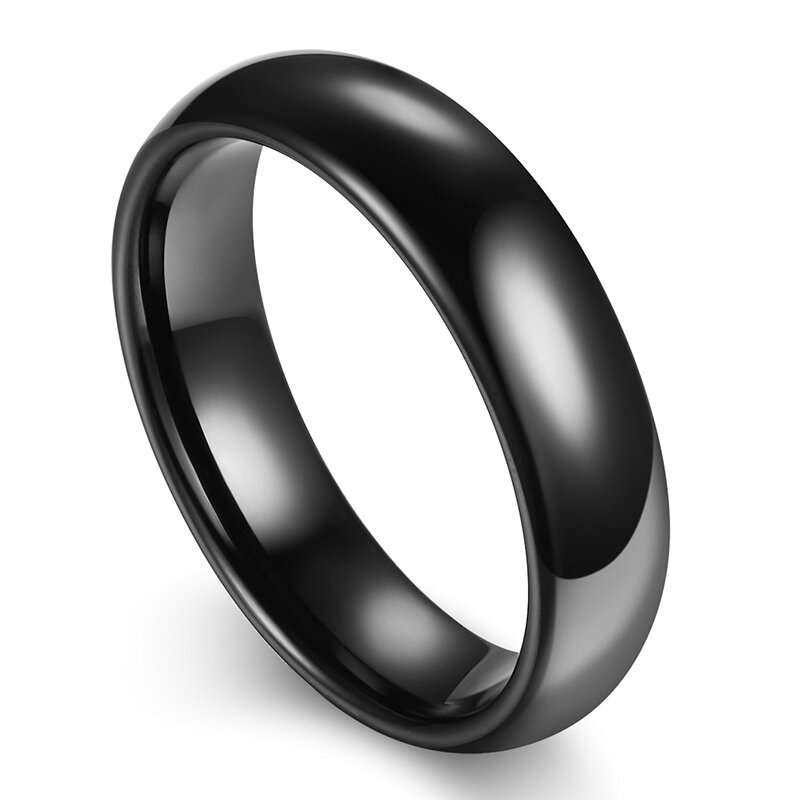 ใหม่RFIDสมาร์ทแหวน125KHZหรือ13.56MHZสีดำเซรามิคแหวนนิ้วสมาร์ทสวมใส่EM4305หรือUIDชิป