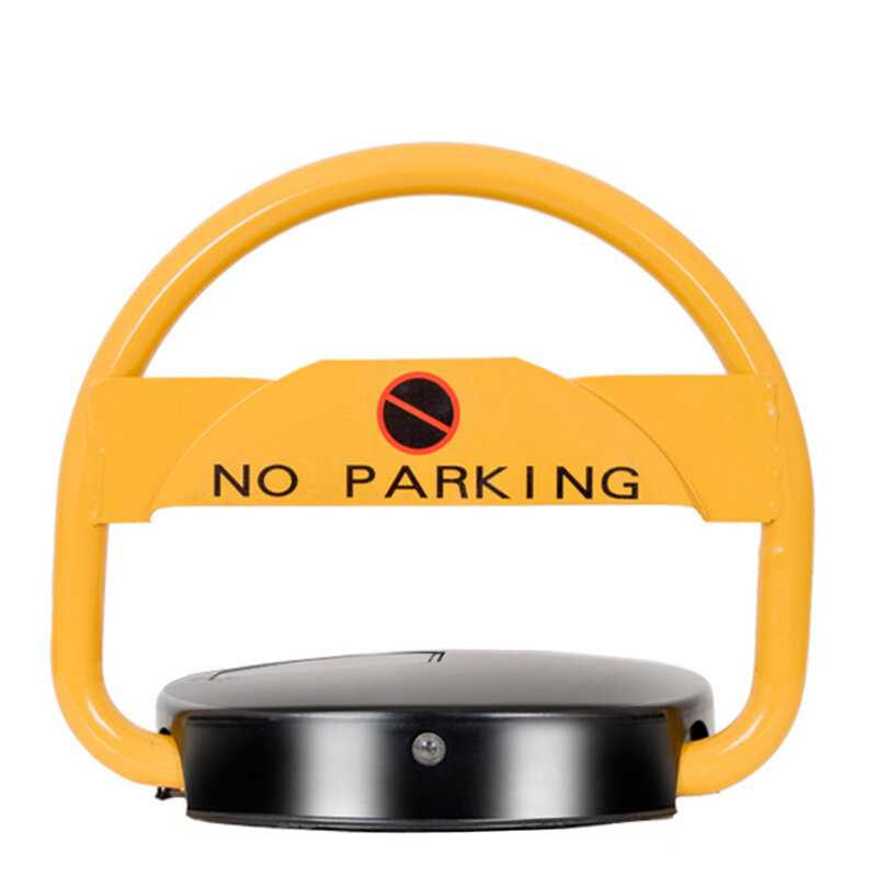 Kinjoin 2 controle remoto carro barreira de estacionamento bollard bloqueio sistema solar bloqueio de estacionamento (bateria 12v7a não incluído)