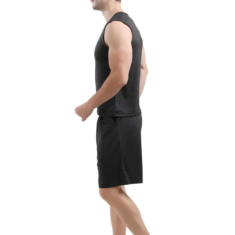 Colete masculino de verão, tamanho grande, com shorts, 180cm, 5xl, 6xl, 5 cores