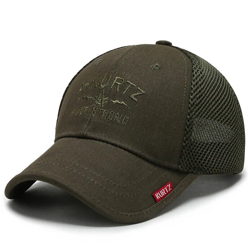 Cappello da camionista berretto da Baseball in rete berretto professionale berretto da esterno cappello da corsa per uomo cappello classico regolabile